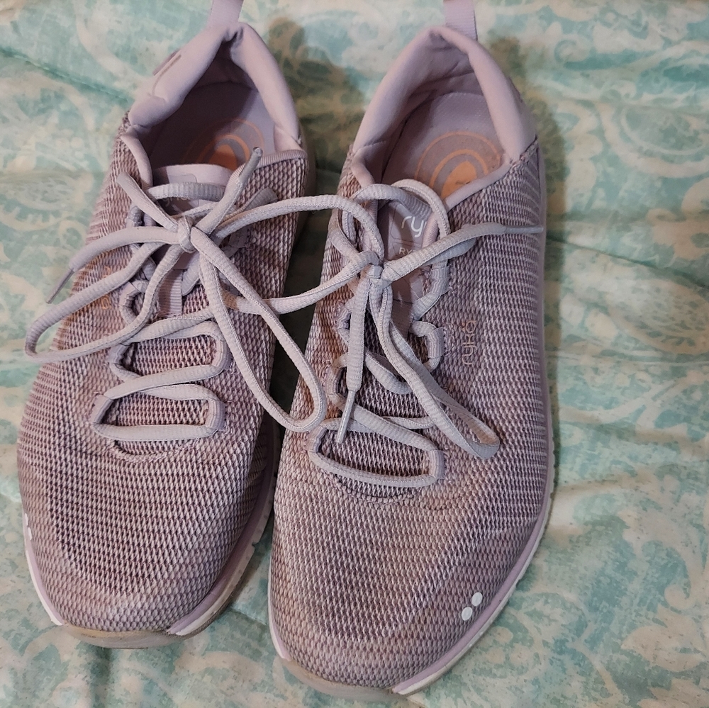 Ryka lavender mesh sneakers, 8.5w